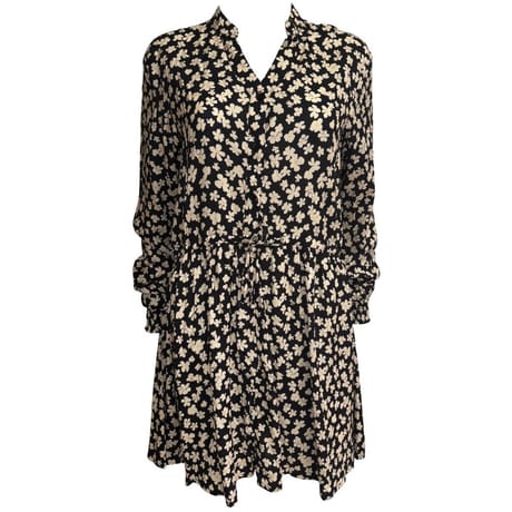 Robe manches longues femme FLOWER AOP T52