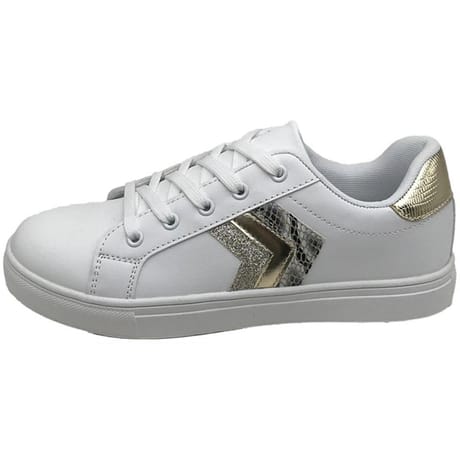Basket femme BLANC DORE 38