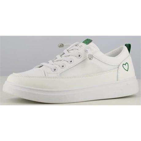 Basket femme BLANC/VERT 38