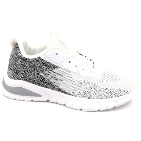 Baskets homme 40/45 BLANC/GRIS 42