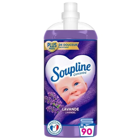 Soupline flacon adoucissant ultra lavande 1900ml