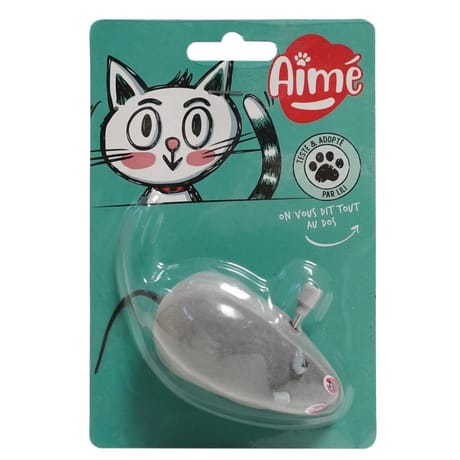 Aime Jouet pour chat souris mécanique
