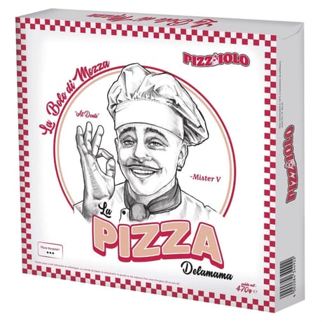 Pizzaiolo pizza bolo di mozza 470 g