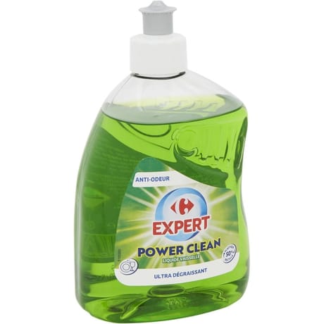 Carrefour expert liquide vaisselle Power Clean anti-odeur  500ml