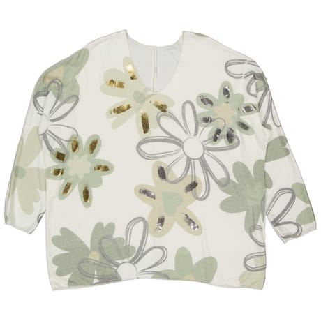Pull manches longues femme BLANC 50\52