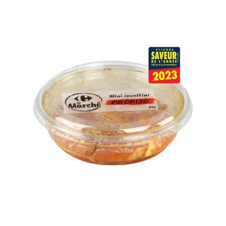 Crf le marché Mini involtini chorizo 85g