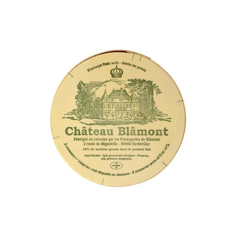Fromage frais Château blamont au lait de vache pasteurisé