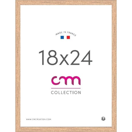 Cadre photo 18x24cm dune chene