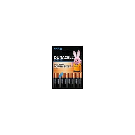 Duracell piles optimum AAAX8
