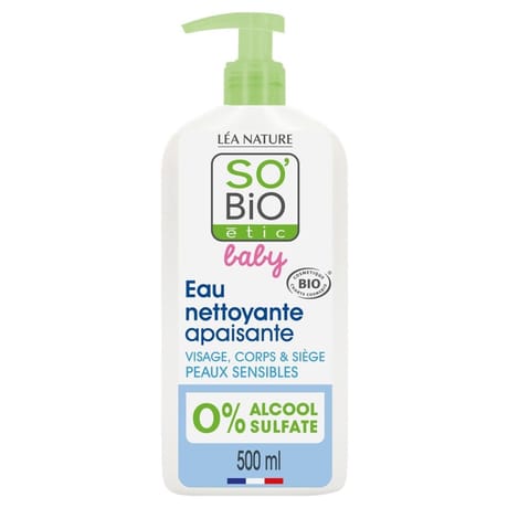 So bio eau micellaire nettoyante bb bio 500ml