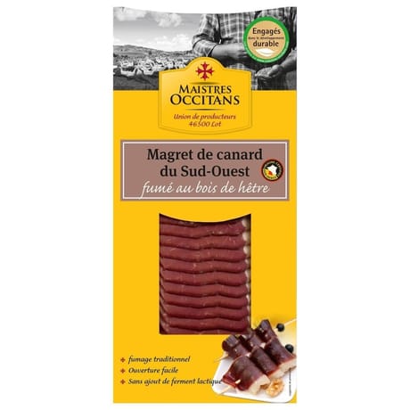 Magret fumé tranché IGP