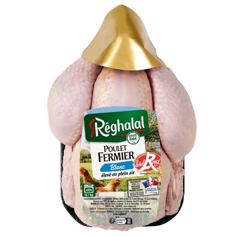 Reghalal poulet fermier halal