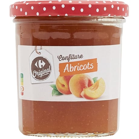 Carrefour original confiture abricots 370g