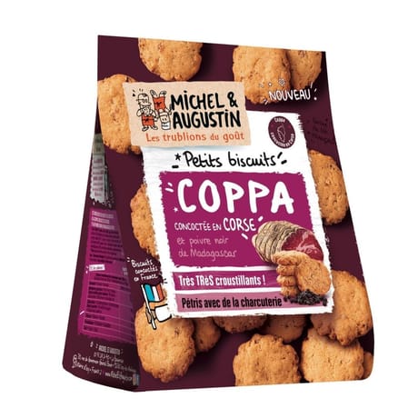 Michel et augustin biscuits charcuterie coppa 90g