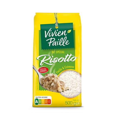 Vivien paille riz spécial risotto 500g