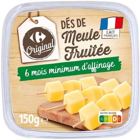 Carrefour Classic' Fromage dés de meule fruitée 150g