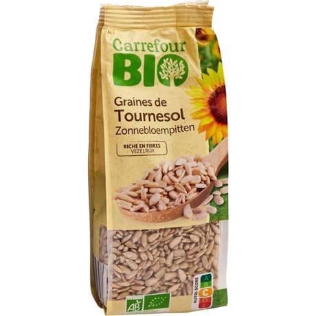 Carrefour bio graines de tournesol bio 200g