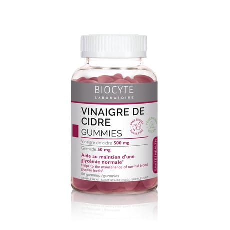 Biocyte vinaigre de cidre gummies x 60