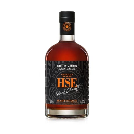Black sheriff rhum vieux 70cl 40%vol