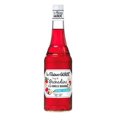 La maison guiot grenadine saveur vanille 70 cl