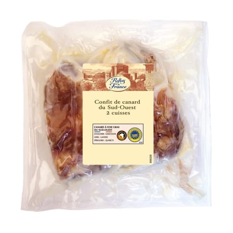Reflets de France Cuisses de canard confites x2 - 400g