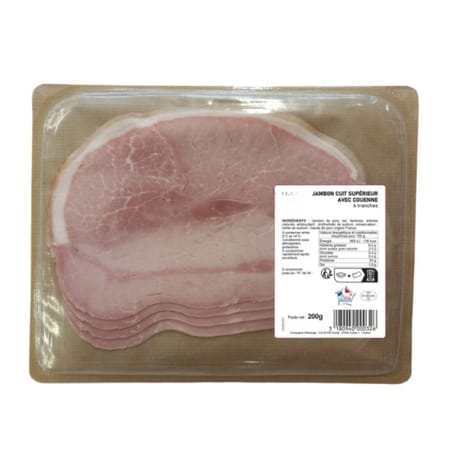 Crf jambon cuit supérieur ac 200g prix rond