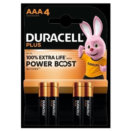 Duracell piles plus AA X6