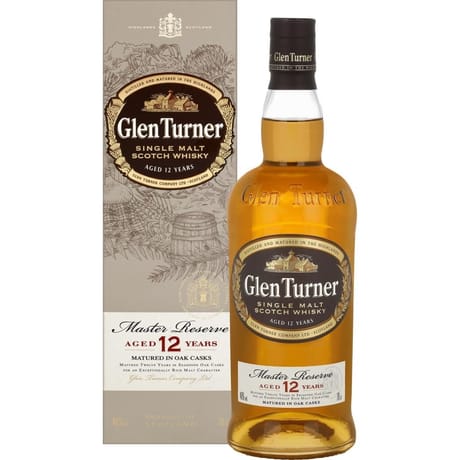 Glen turner single malt scotch whisky 12 ans 70cl 40%vol