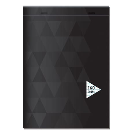 Carrefour bloc note 14.8x21 cm 160 pages petits carreaux