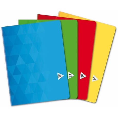 Carrefour cahier 24x32 cm 96 pages grands carreaux