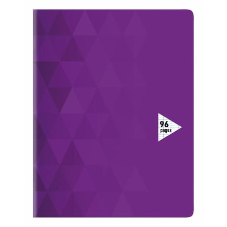 Carrefour Cahier 17 x 22 cm - 96 pages - Grands carreaux