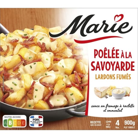 Marie poelée à la Savoyarde 900 g