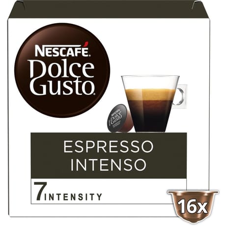 Nescafé Dolce Gusto espresso intenso 16 capsule café intensité 7 112g