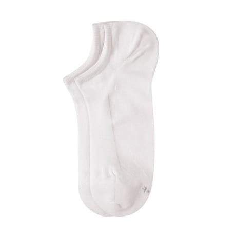 2 paires de mini socquettes fil d écosse homme bleuforet BLANC/BLANC DT8 T43/46