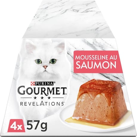 Gourmet révélations saumon 4x57g - 228g