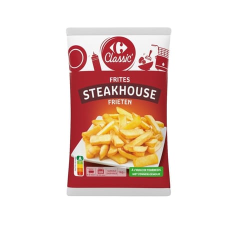 Carrefour classic' frites steakhouse 1kg