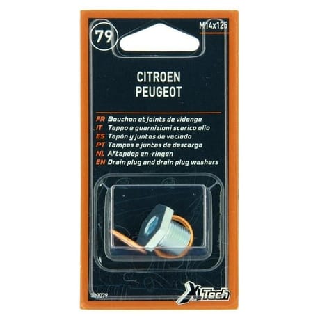 Xltech bouchon et joints de vidange PSA M14 N79