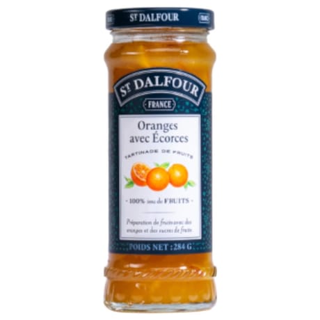 St dalfour tartinade oranges avec écorces 284g