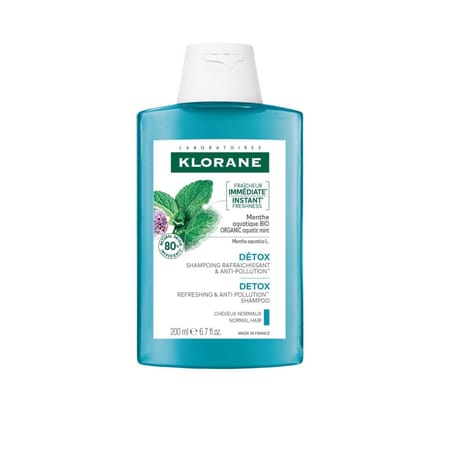 Klorane menthe aquatique bio shampoing 200ml