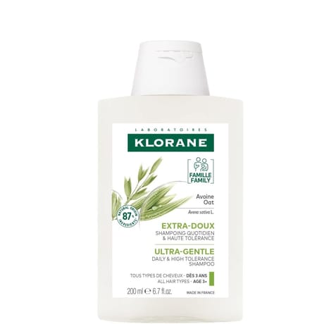 Klorane avoine shampoing extra doux 200ml