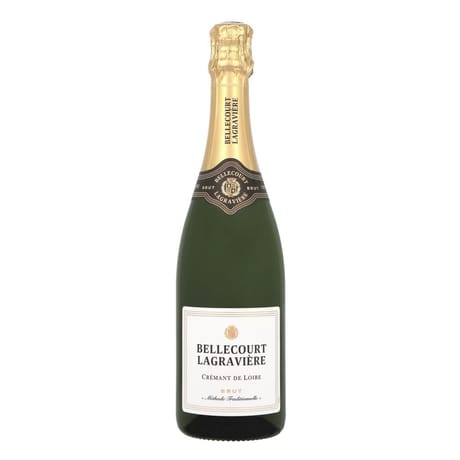 Bellecourt lagraviere crémant de loire vin blanc 75cl 11.5%vol