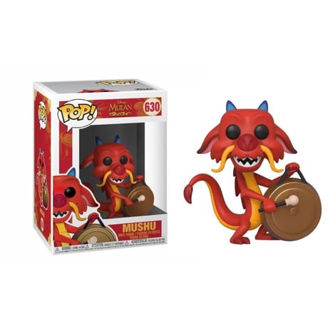 Funko pop disney mulan mushu gong