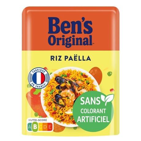 Ben's original riz micro ondable paella 220g