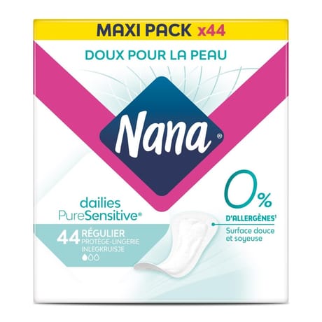 Nana dailies puresensitive maxi pack x44
