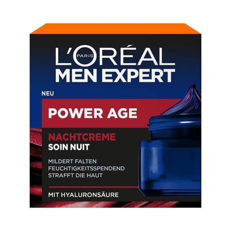 Men expert power age soin nuit anti-rides pot 50ml