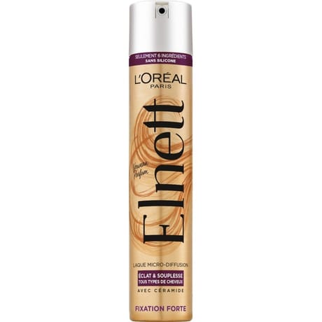 Elnett laque éclat et souplesse fixation forte 300ML