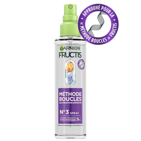 Garnier fructis spray méthode boucles n°3 150ml