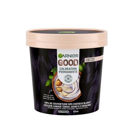 Garnier good coloration permanente 1.10 midnight illusion