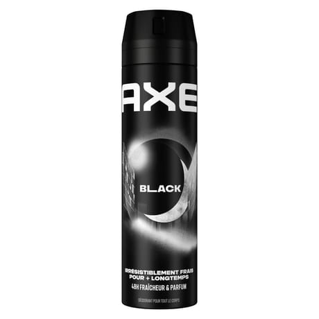 Axe déodorant homme spray black 48h fraicheur & parfum 200ml