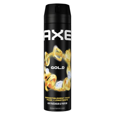 Axe déodorant homme gold 48h spray 200ml